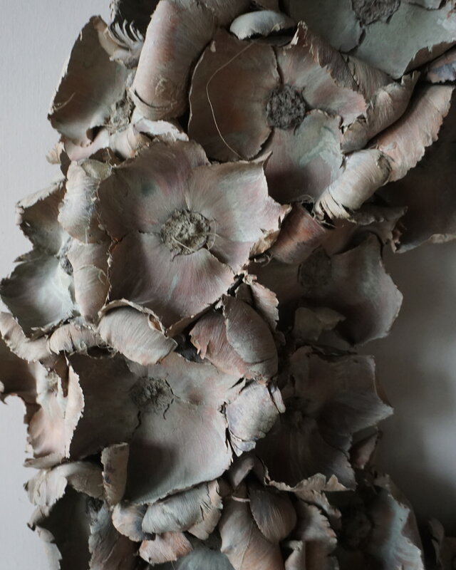 Rene Houtman Krans Palm Cup | Old Green Wash | 80 cm