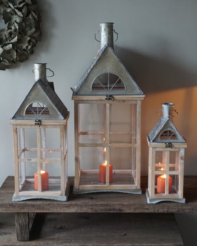 Rene Houtman Lantaarn Zurich | Set Van 3 | H79,5 x B33 x D33 cm