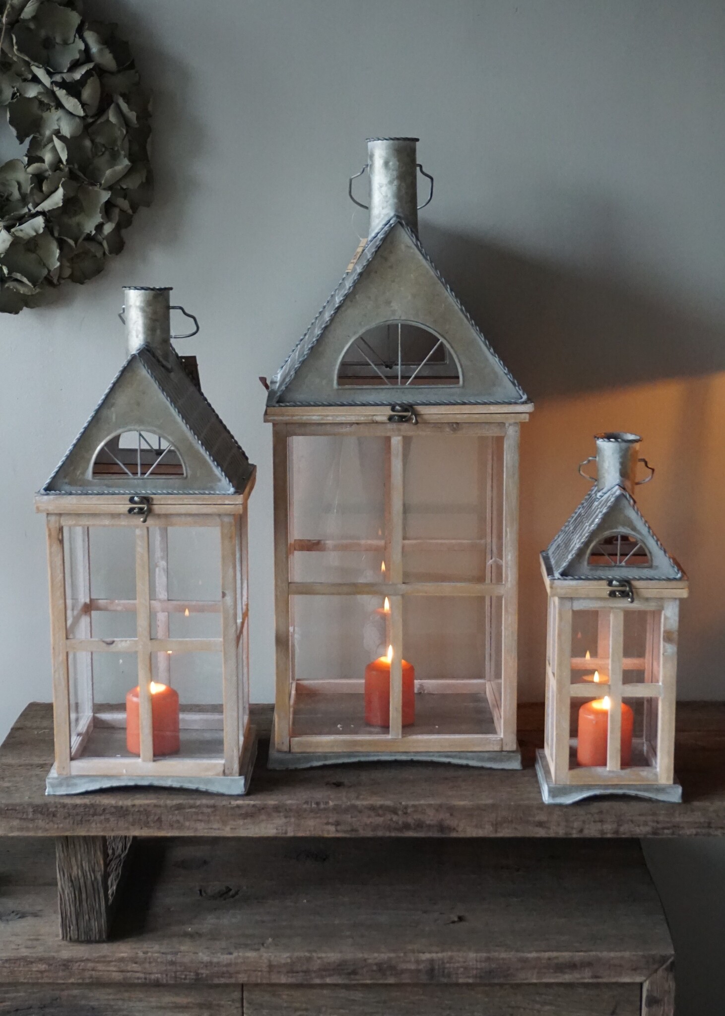 Rene Houtman Lantaarn Zurich | Set Van 3 | H79,5 x B33 x D33 cm
