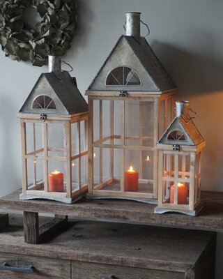 Rene Houtman Lantaarn Zurich | Set Van 3 | H79,5 x B33 x D33 cm