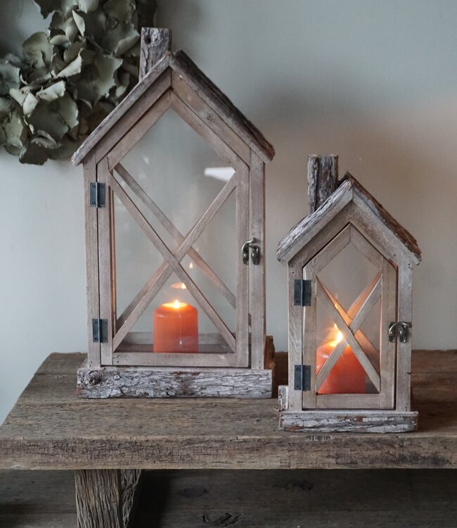 Rene Houtman Lantaarn Praag | Set Van 2 | H51 x B28 x D21,5 cm