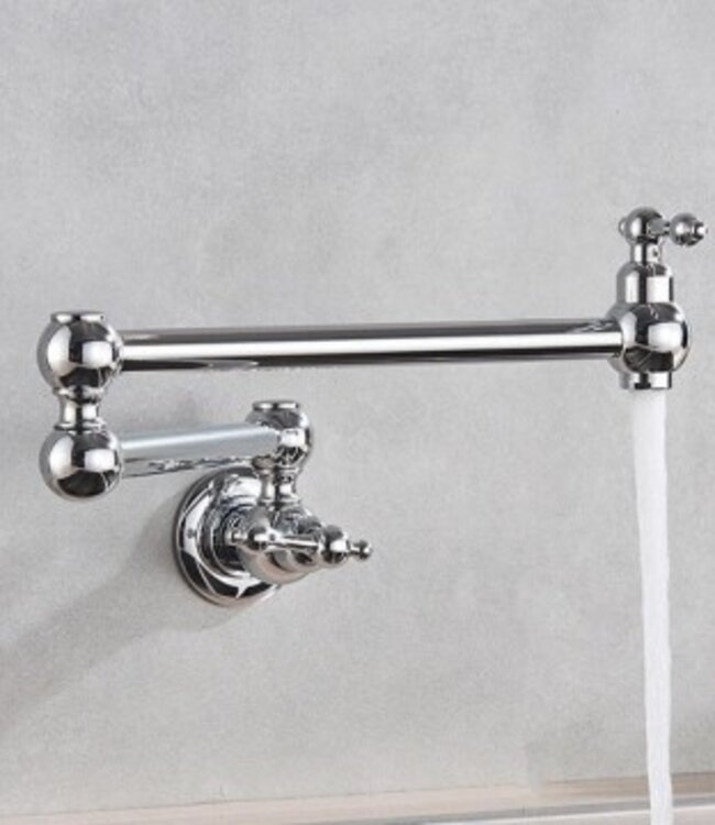 Rene Houtman Landelijke Zwenkbare Koudwaterkraan | Chroom