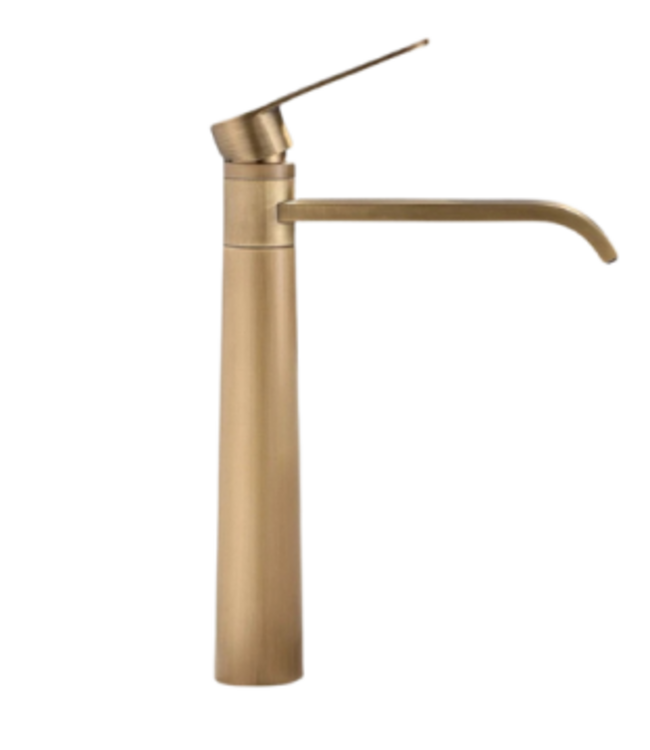 Rene Houtman Landelijke Bronskleurige Wastafelkraan