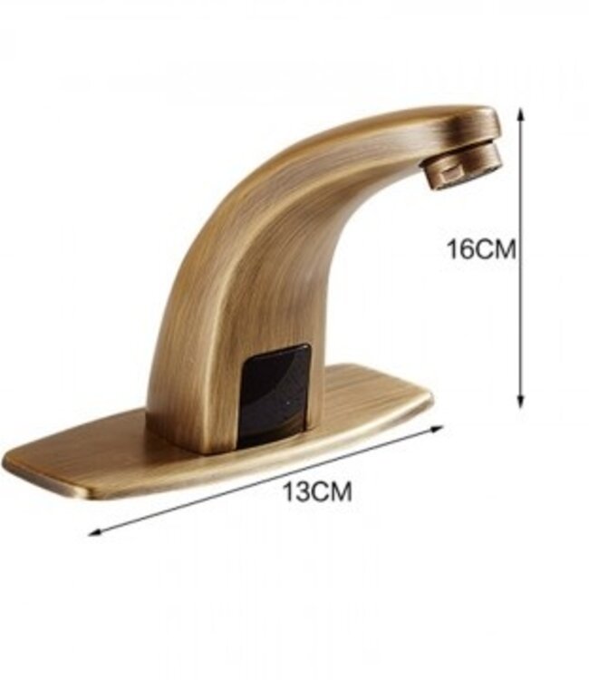 Rene Houtman Sensomatica Bella Sensorkraan | Bronskleurig