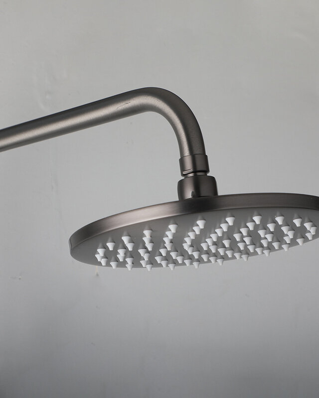 Rene Houtman Opbouwdouche met Badkraan | Regendouche | Gun Metal