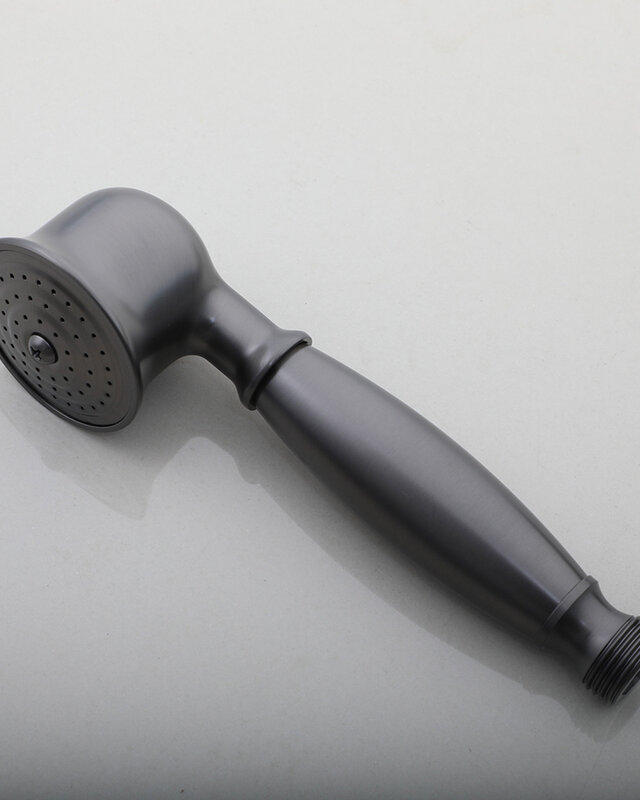 Rene Houtman Opbouwdouche met Badkraan | Regendouche | Gun Metal