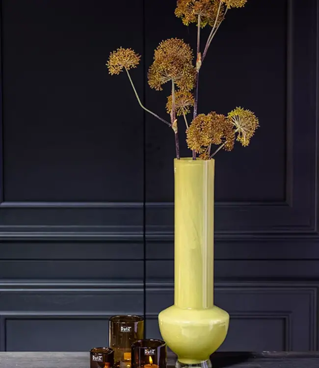 DutZ Vaas Vibe | Chartreuse | H60 x D20 cm