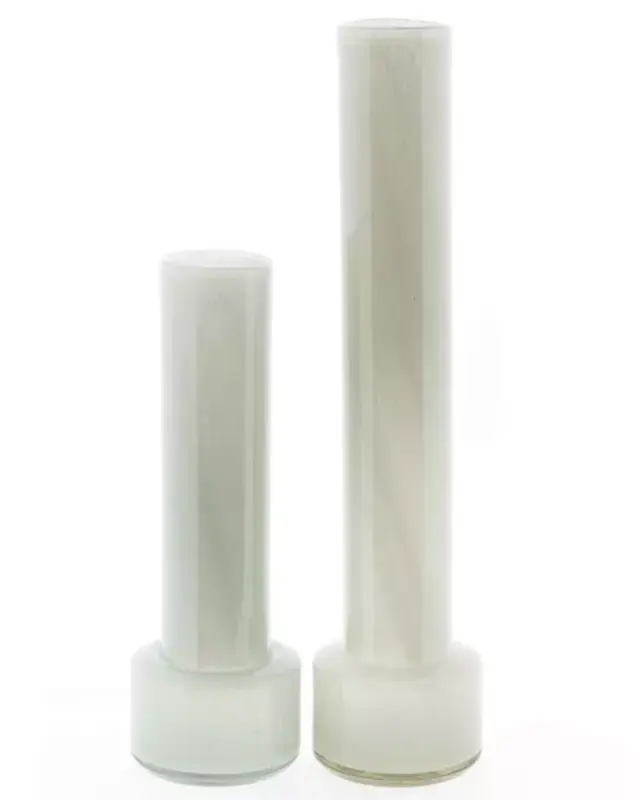 DutZ Vaas Sharpo Hoog | Lichtgrijs | H70 x D16 cm