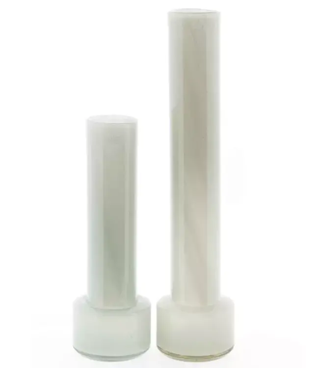 DutZ Vaas Sharpo Hoog | Lichtgrijs | H70 x D16 cm