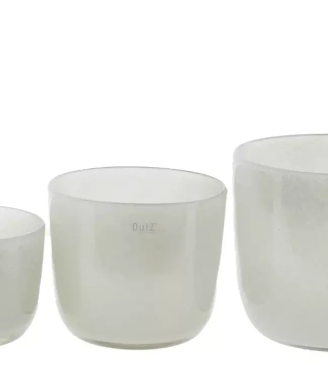 DutZ Pot Wide | Lichtgrijs | 3 Maten