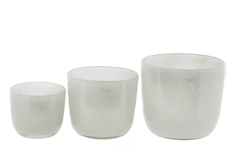 DutZ Pot Wide | Lichtgrijs | 2 Maten