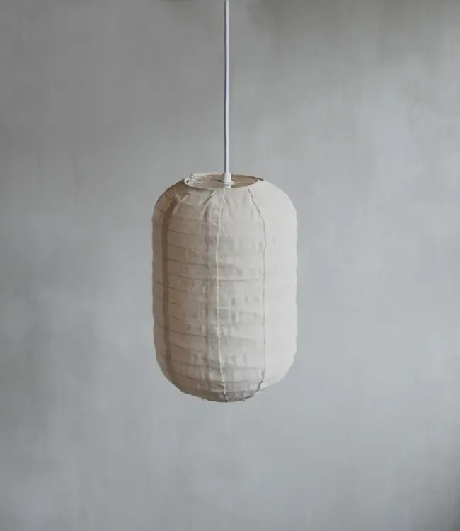 LEEFF Lamp Lenn S | Linnen | Naturel | H33 x D19,5 cm