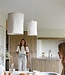 LEEFF Lamp Liv L | Linnen | Naturel | H39 x D35 cm