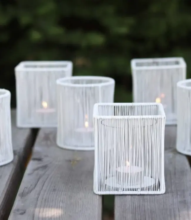 LEEFF Theelichthouder Timon | Rond | H10 x D9 cm