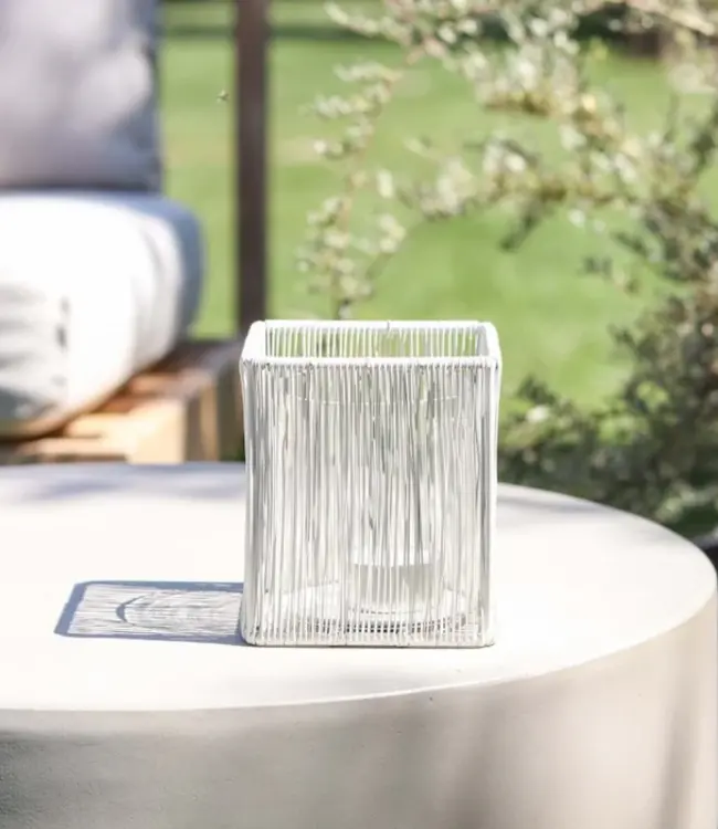 LEEFF Theelichthouder Timon | Vierkant | H10 x B8 x D8 cm