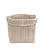 LEEFF Mand Bella L | Katoen Jute | Naturel | H24 x B24 x D24 cm