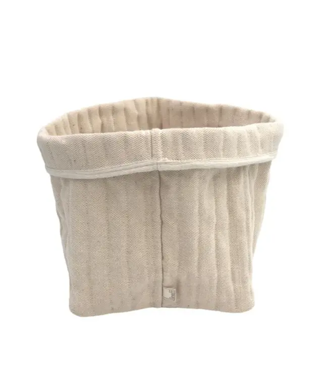 LEEFF Mand Bella L | Katoen Jute | Naturel | H24 x B24 x D24 cm