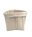 LEEFF Mand Bella L | Katoen Jute | Naturel | H24 x B24 x D24 cm