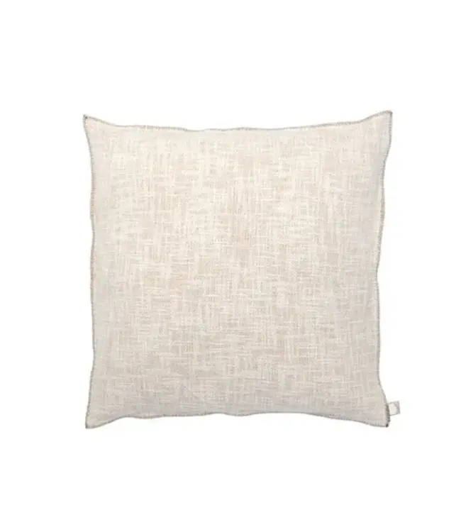 LEEFF Kussen Petra | Katoen | Naturel | H45 x B45 cm