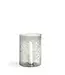 LEEFF Kaarsenhouder Celine | Glas | Grijs | H29 x D12 cm