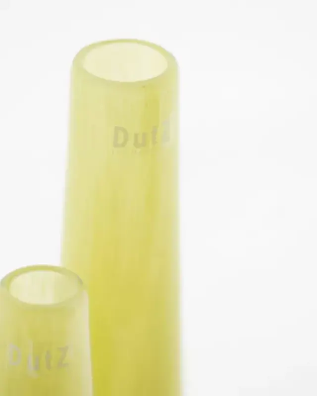 DutZ Vaas Solifleur | Chartreuse | H21 x D5 cm
