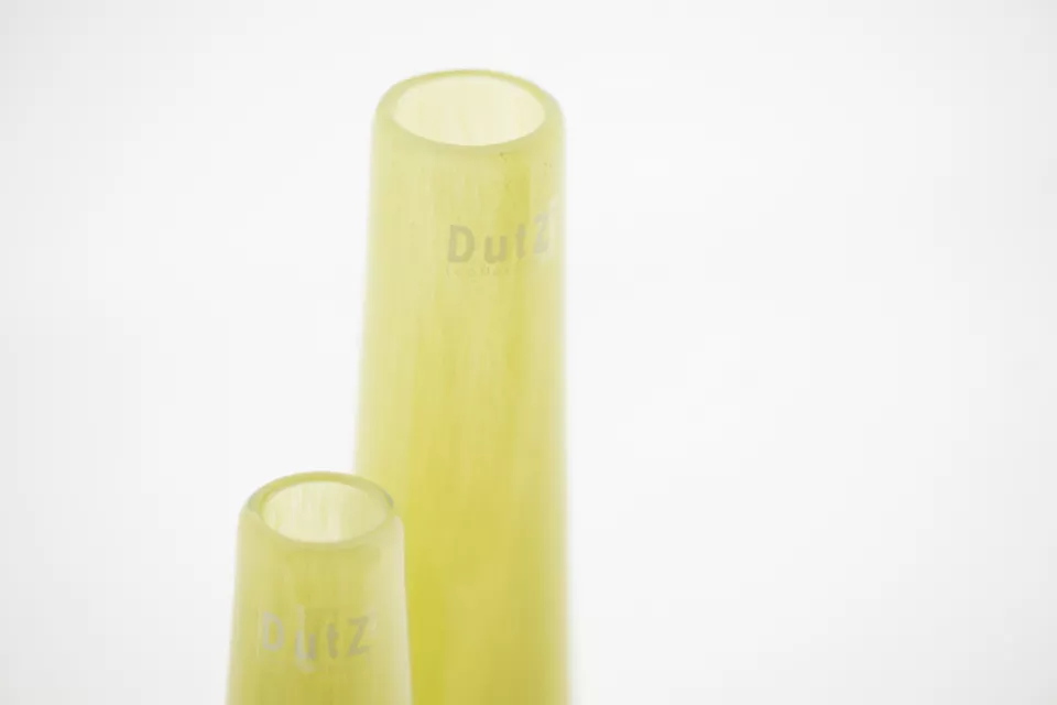 DutZ Vaas Solifleur | Chartreuse | H21 x D5 cm