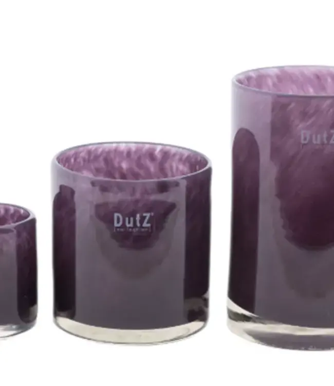 DutZ Kaarsenglas | Pruim | 3 Maten!