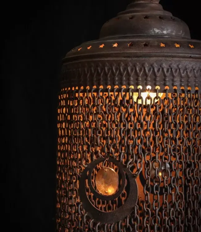 Hoffz Hanglamp Sasha | IJzer | H65 x D21 cm