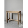 Oude Bijzettafel | Rustiek Verweerd | H53xB60xD30 cm