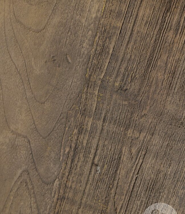 Be-Uniq Oude Bijzettafel | Rustiek Verweerd | H53xB60xD30 cm