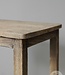 Be-Uniq Oude Bijzettafel | Rustiek Verweerd | H56xB46xD34 cm