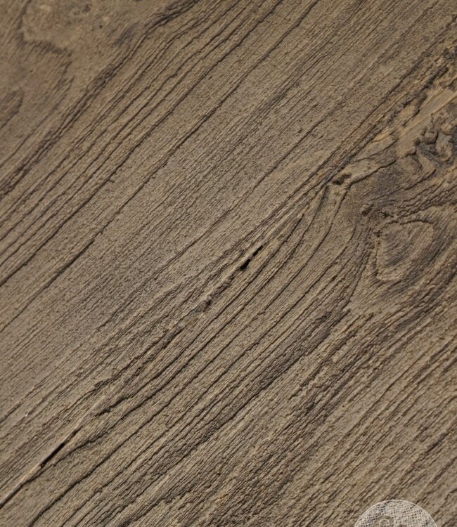 Be-Uniq Oude Bijzettafel | Rustiek Verweerd | H56xB46xD34 cm