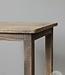 Be-Uniq Oude Bijzettafel | Rustiek Verweerd | H56xB45xD34 cm