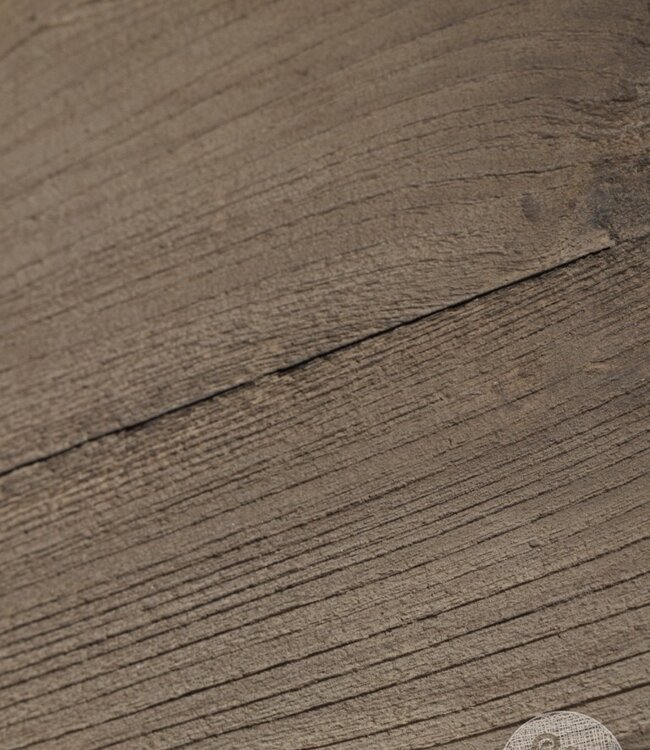 Be-Uniq Oude Bijzettafel | Rustiek Verweerd | H56xB45xD34 cm