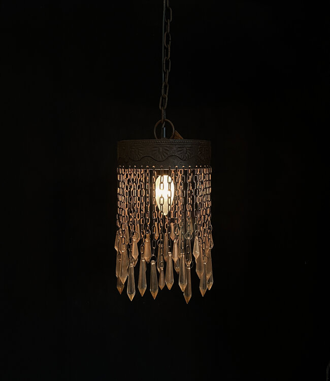 Hoffz Hanglamp Sati | IJzer | H25 x D16 cm