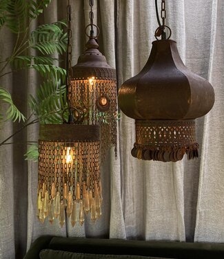 Hoffz Hanglamp Sati | IJzer | H25 x D16 cm