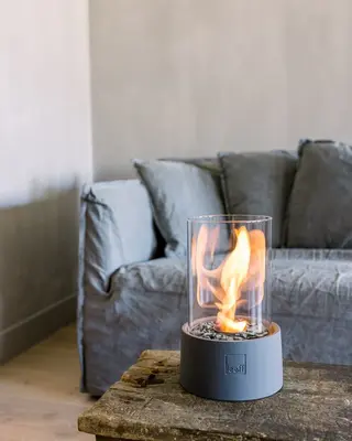 LEEFF Stonefire Sfeerhaard Tuinhaard Grijs Bio Ethanol