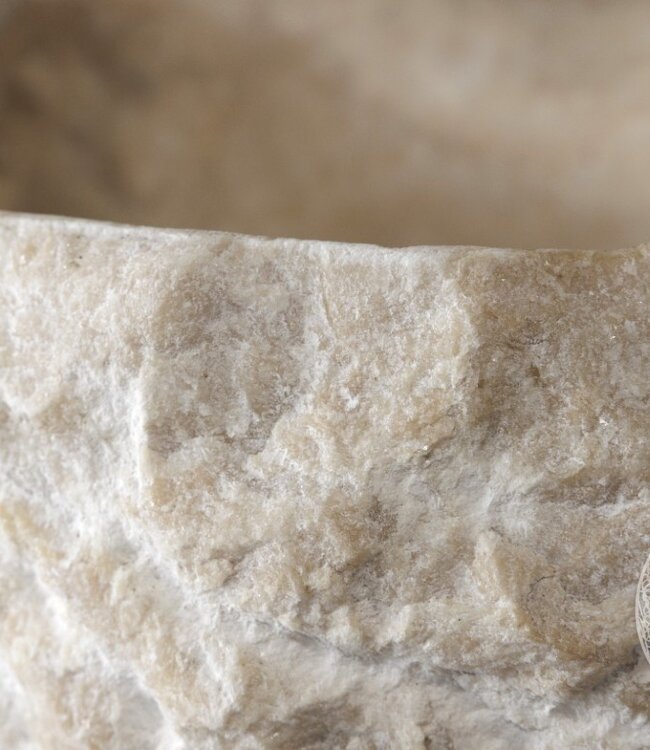 Be-Uniq Waskom Onyx Oude Stenen Wasbak B42  x D39 x H17 Cm