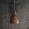 Houten Hanglamp Didi | Antique Grey | H29 x D21 cm