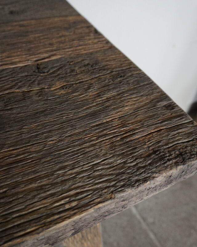Rene Houtman Toiletmeubel Noud Small | Oud Eikenhouten Wagonplanken