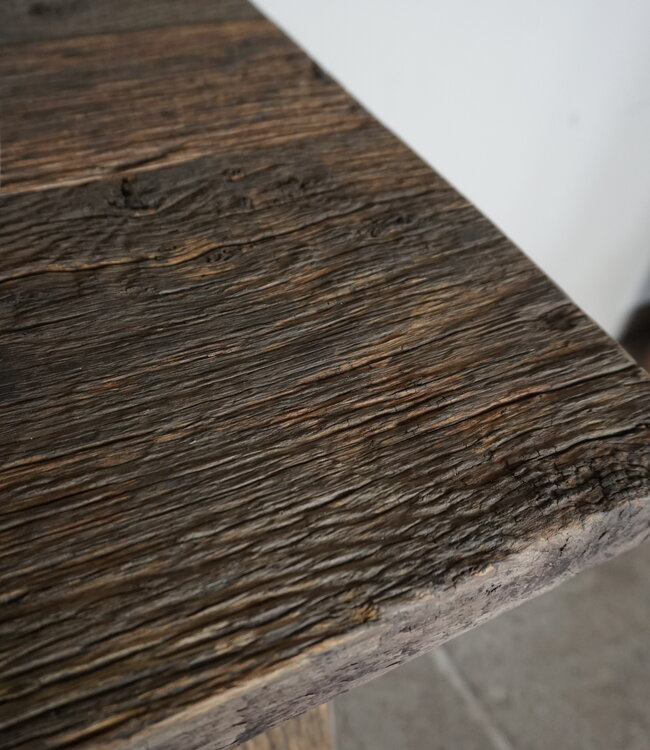 Rene Houtman Toiletmeubel Noud Small | Oud Eikenhouten Wagonplanken