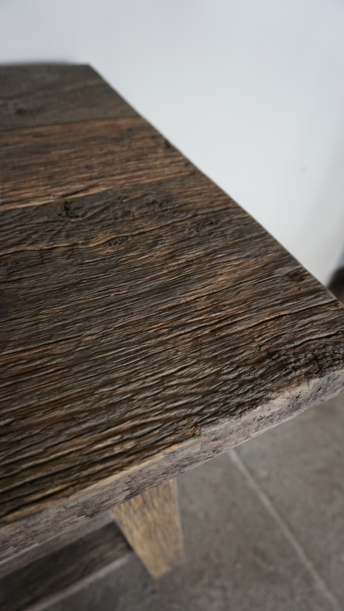 Rene Houtman Toiletmeubel Noud Small | Oud Eikenhouten Wagonplanken