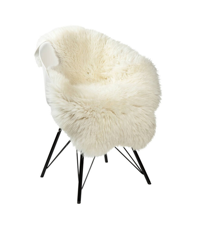 Rene Houtman Schapenvacht | Natuurlijk wit | 100 x 65cm