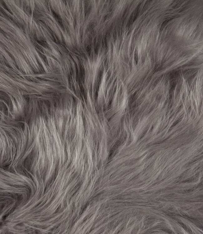 Rene Houtman Schapenvacht IJslands | Grijs | 100 x 65cm