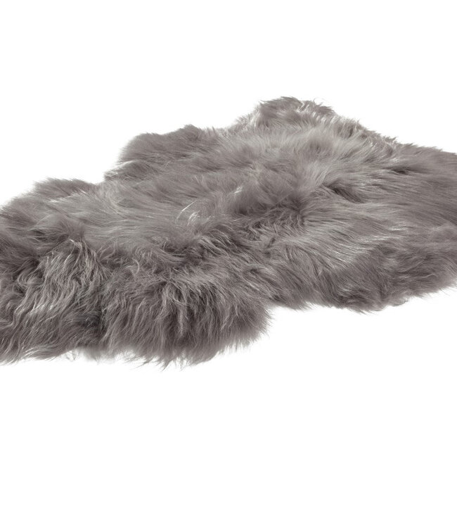 Rene Houtman Schapenvacht IJslands | Grijs | 100 x 65cm