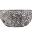 Rene Houtman Waskom Marmer Gekapt | Grijs | Ø38 xH15 cm