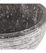 Rene Houtman Luxe Waskom Grijs Marmer | Rond |  Ø38 x 15 cm