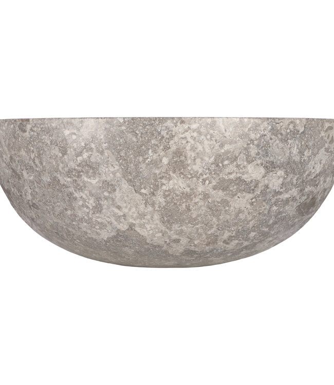 Rene Houtman Luxe Waskom Marmer Grijs | Ø40 x H14 cm