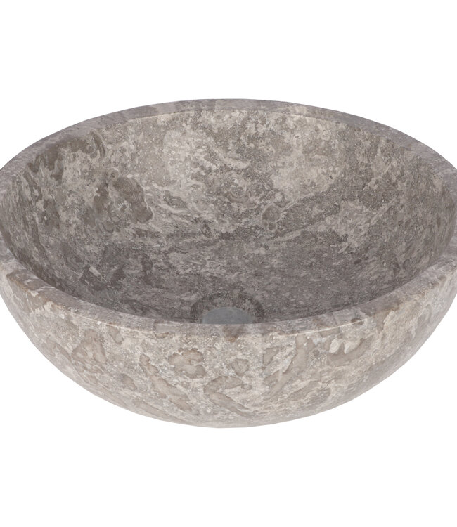 Rene Houtman Waskom Marmer Grijs | Ø21 x H12 cm