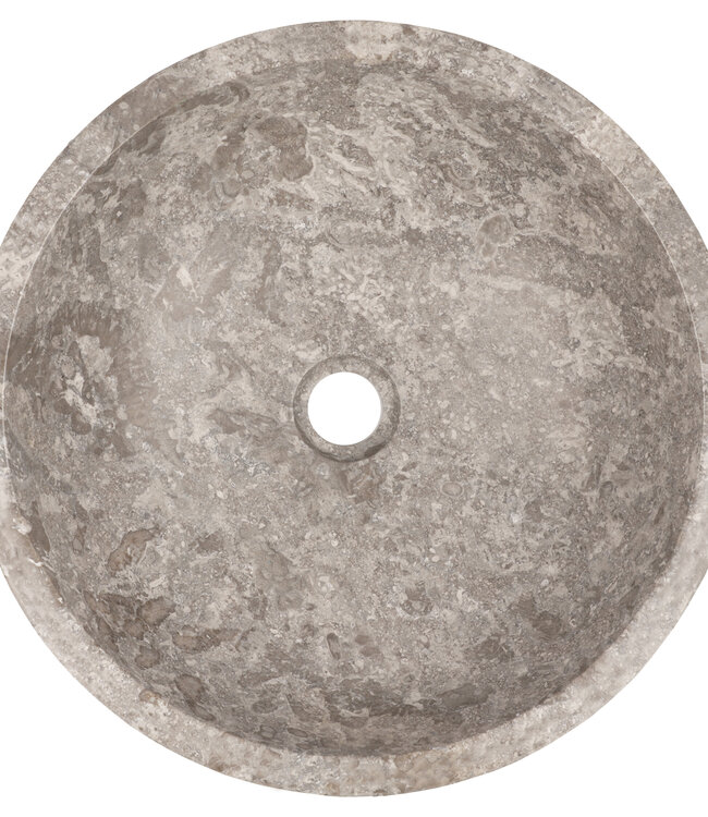 Rene Houtman Waskom Marmer Grijs | Ø21 x H12 cm